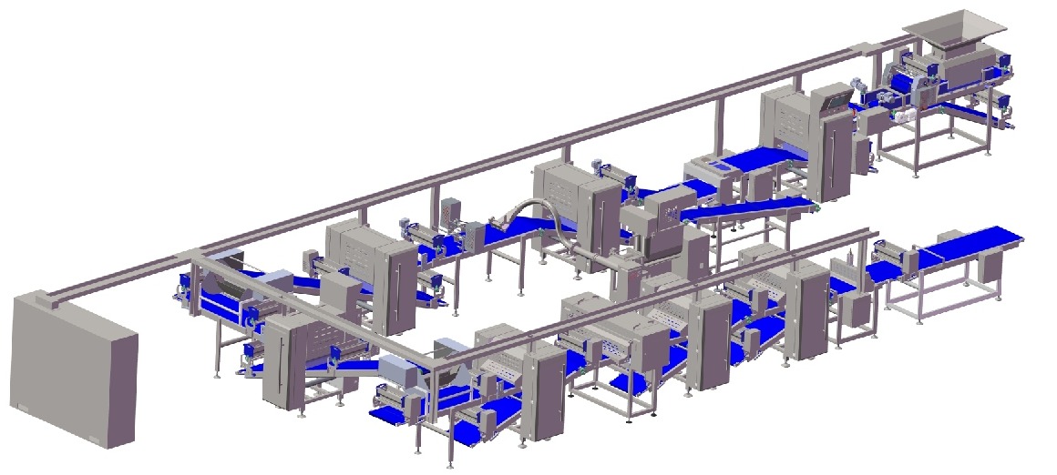 Puff Pastry Processing Line