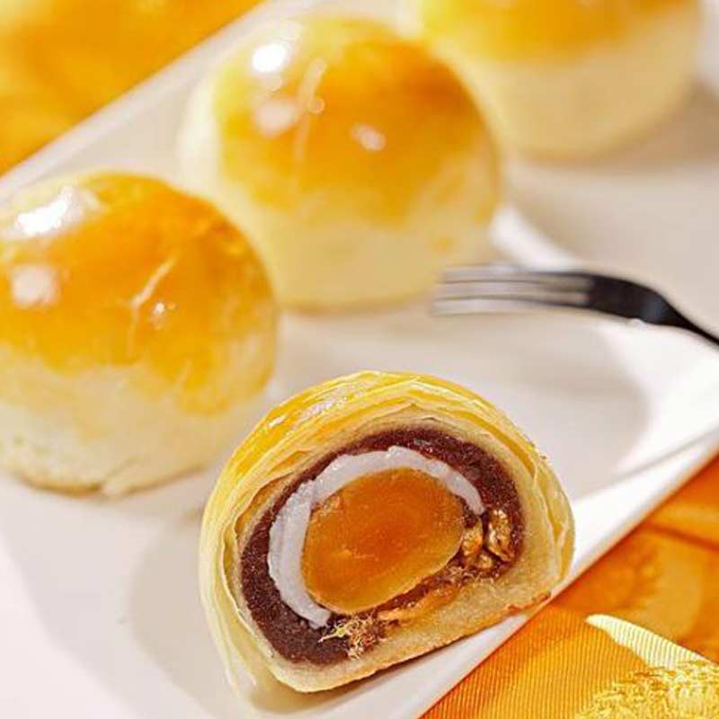 Cómo hacer hojaldre de yema de huevo en fábrica