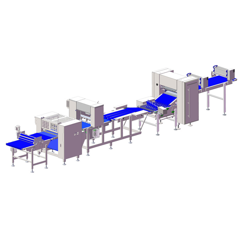 Croissants making-up line