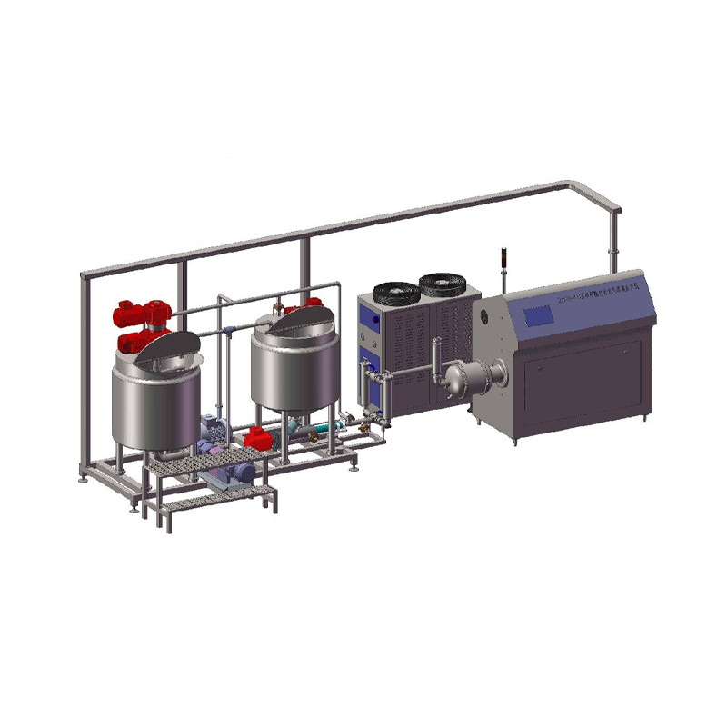 Cake aeration machine