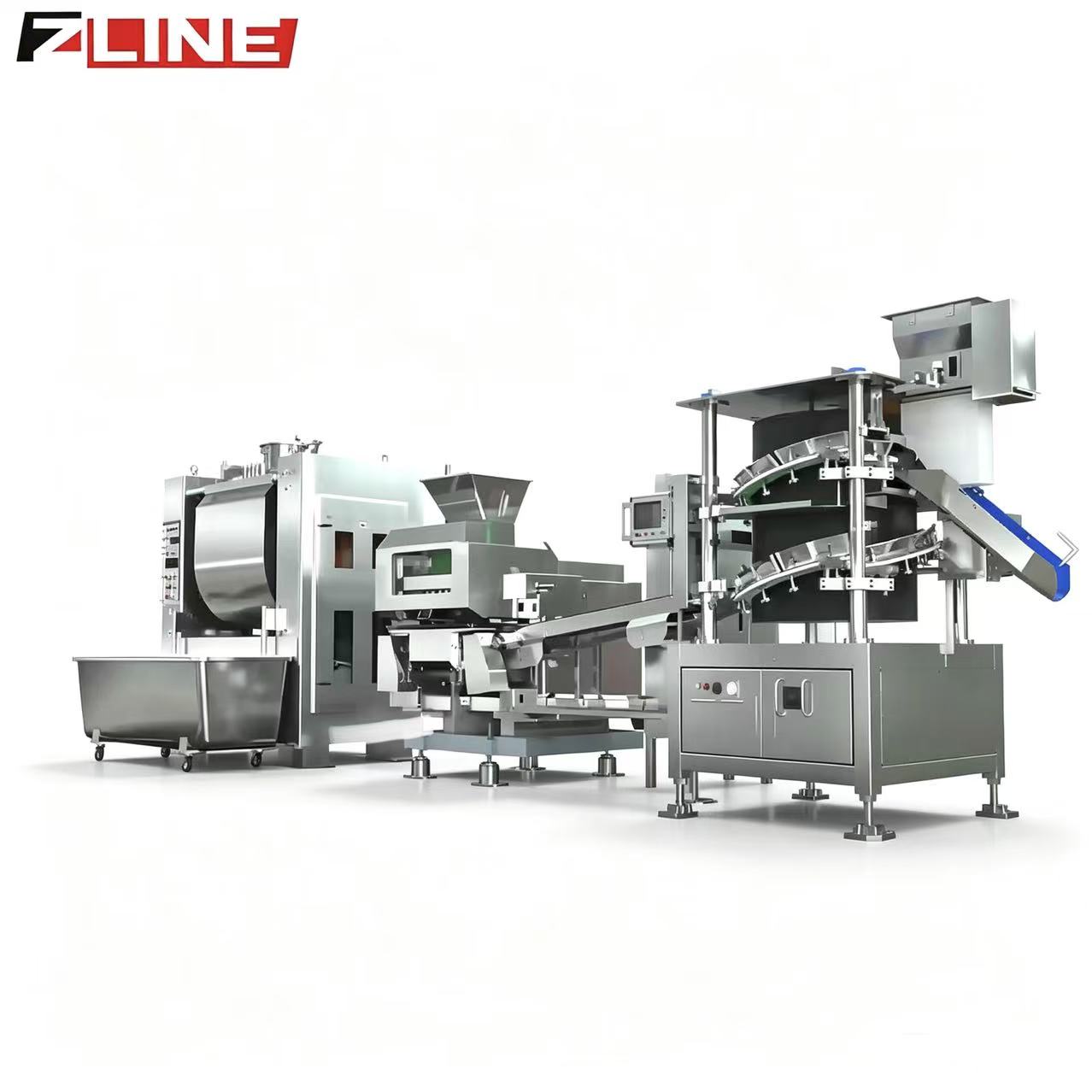 Custom‑automatic production line for high‑hydration bread
